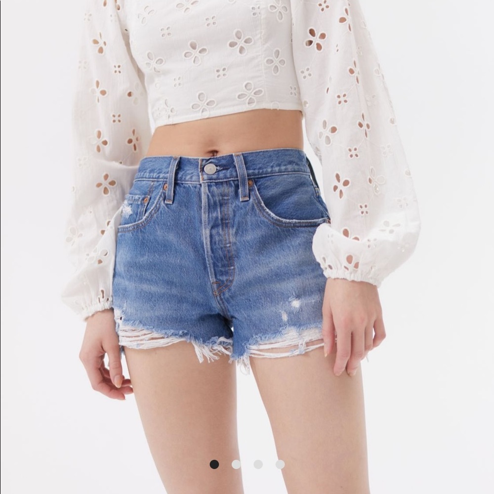 Levi 501 jean shorts